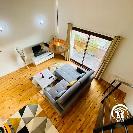 アパート Loft Cocon Climatise - Imprenable Vue Sur Le Chateau Comtal カルカソンヌ