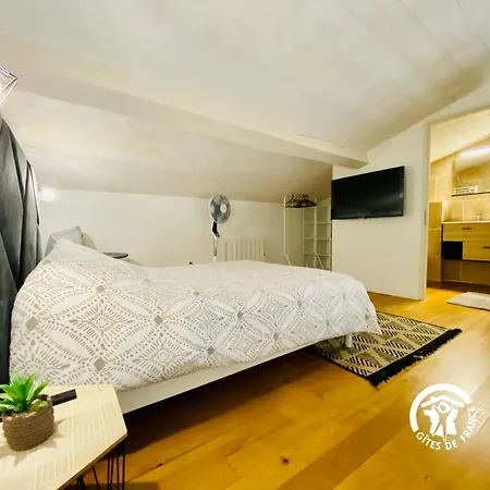アパート Loft Cocon Climatise - Imprenable Vue Sur Le Chateau Comtal