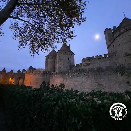 アパート Loft Cocon Climatise - Imprenable Vue Sur Le Chateau Comtal *