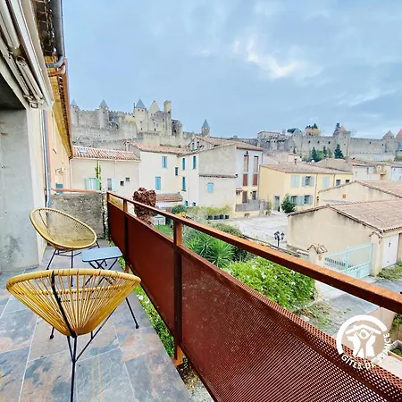 Loft Cocon Climatise - Imprenable Vue Sur Le Chateau Comtal